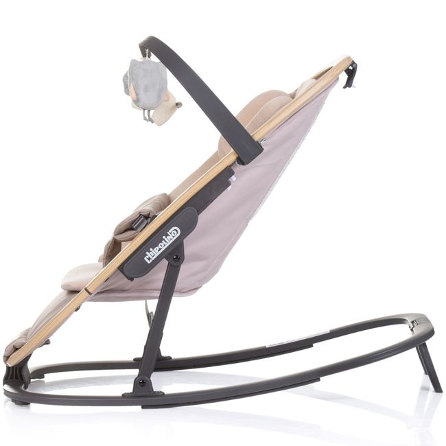 Scaunel balansoar Chipolino Senso biscotta wood