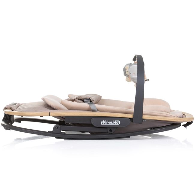 Scaunel balansoar Chipolino Senso biscotta wood