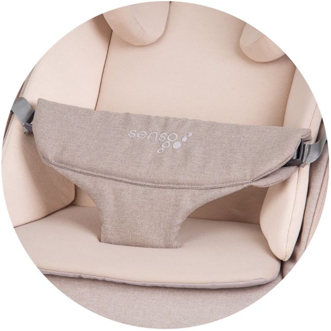 Scaunel balansoar Chipolino Senso biscotta wood