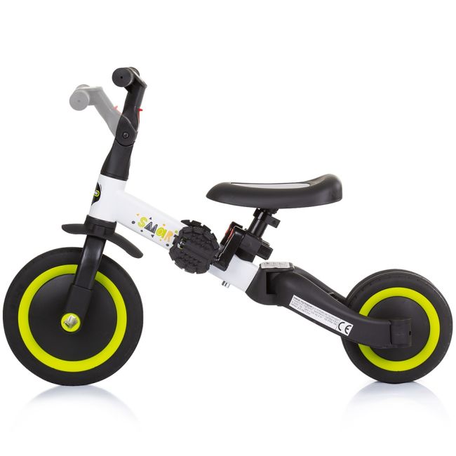 Tricicleta si bicicleta Chipolino Smarty 2 in 1 lime