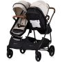 Carucior gemeni Chipolino Duo Smart 2 in 1 biscotta
