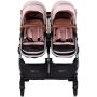 Carucior gemeni Chipolino Duo Smart 2 in 1 pink marshmallow