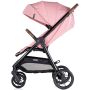 Carucior sport Chipolino Ultera cu husa picioare pink marshmallow