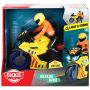 Motocicleta de salvare Dickie Toys Rescue Bike 17 cm cu lumini si sunete
