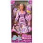 Papusa Simba Steffi Love Flower Hair 29 cm cu accesorii