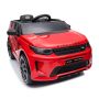 Masinuta electrica Chipolino SUV Land Rover Discovery cu scaun din piele si roti EVA red