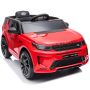 Masinuta electrica Chipolino SUV Land Rover Discovery cu scaun din piele si roti EVA red