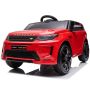 Masinuta electrica Chipolino SUV Land Rover Discovery cu scaun din piele si roti EVA red