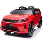 Masinuta electrica Chipolino SUV Land Rover Discovery cu scaun din piele si roti EVA red