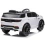 Masinuta electrica Chipolino SUV Land Rover Discovery cu scaun din piele si roti EVA white