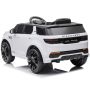 Masinuta electrica Chipolino SUV Land Rover Discovery cu scaun din piele si roti EVA white