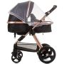 Carucior Chipolino Havana 2 in 1 obsidian gold