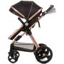 Carucior Chipolino Havana 3 in 1 obsidian gold