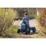 Tractor cu pedale si remorca Smoby Farmer XL albastru