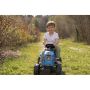 Tractor cu pedale si remorca Smoby Farmer XL albastru
