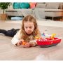 Barca Simba Fireman Sam Titan Fireboat 32 cm cu figurina si accesorii