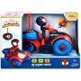 Masina Jada Toys RC Miles Morales Techno-Racer 1:24 17 cm cu telecomanda