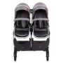 Carucior gemeni Chipolino Duo Smart 2 in 1 graphite