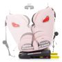 Scaun auto Chipolino Journey 0-36 kg rose water cu sistem Isofix si sezut rotativ