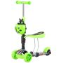 Trotineta Chipolino Kiddy Evo 3 in 1 cu maner green graffiti