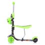 Trotineta Chipolino Kiddy Evo 3 in 1 cu maner green graffiti