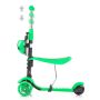 Trotineta Chipolino Kiddy Evo 3 in 1 cu maner lime