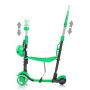 Trotineta Chipolino Kiddy Evo 3 in 1 cu maner lime
