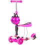 Trotineta Chipolino Kiddy Evo 3 in 1 cu maner lollipop