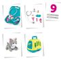 Jucarie Smoby Set veterinar cu carucior si pisica