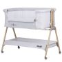Patut Co-Sleeper Chipolino Sweet Dreams grey stars wood