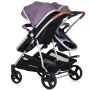 Carucior gemeni Chipolino Duo Smart 2 in 1 lilac