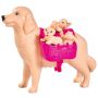 Papusa Simba Evi Love Dog Sitter 12 cm cu 4 figurine si accesorii
