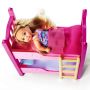Set Simba Evi Love 2 Floor Bed cu 2 papusi 12 cm si pat supraetajat
