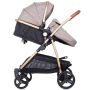 Carucior gemeni Chipolino Duo Smart 3 in 1 humus