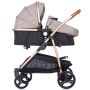 Carucior gemeni Chipolino Duo Smart 3 in 1 humus