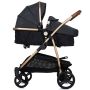 Carucior gemeni Chipolino Duo Smart 3 in 1 raven