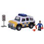 Masina de politie Simba Fireman Sam, Sam Police Car cu figurina si accesorii