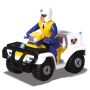 Pista de masini Dickie Toys Fireman Sam, Sam Fire Rescue Team cu 3 masinute, 1 elicopter si 2 figurine