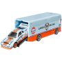 Camion Hot Wheels by Mattel Car Culture Euro Hauler cu masina Lancia Rally 037