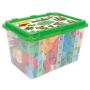 Jucarie Pilsan Cuburi de construit in cutie Jumbo Blocks 166 piese