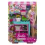 Set Barbie by Mattel Florarie cu papusa si accesorii