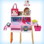 Set Barbie by Mattel Magazin accesorii animalute cu papusa si accesorii