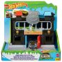 Pista de masini Hot Wheels by Mattel City Downtown Police Station cu masinuta