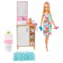 Set Barbie by Mattel Mobilier baie cu papusa si accesorii GRG87