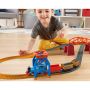 Set Fisher Price by Mattel Thomas and Friends 3 in 1 cu sina, vagoane si locomotiva motorizata
