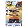 Set Hot Wheels by Mattel Monster Trucks Monster Maker GWW16