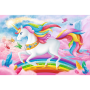 Puzzle Trefl Lumea de cristal a unicornilor 100 piese