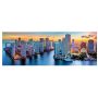 Puzzle Trefl Panorama, Miami dupa intuneric 1000 piese