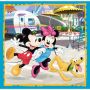 Set puzzle 3 in 1 Trefl Disney Mickey Mouse, Mickey si prietenii, 1x20 piese, 1x36 piese, 1x50 piese
