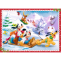 Set puzzle 4 in 1 Trefl Disney, Sarbatoarea Craciunului, 1x35 piese, 1x48 piese, 1x54 piese, 1x70 piese